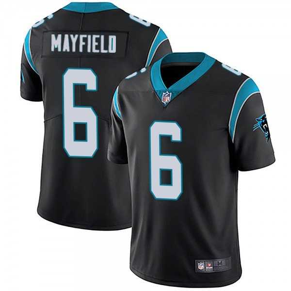 Nike Men & Women & Youth Panthers 6 Baker Mayfield Black Vapor Untouchable Limited Stitched Jersey,We sell and wholesale Nike Men & Women & Youth Panthers 6 Baker Mayfield Black Vapor Untouchable Limited Stitched Jersey on line form chian!